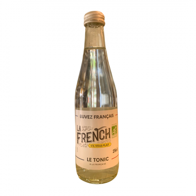 L'image représente le soda tonic "french"