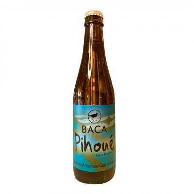L'image représente la bière "Pihoué" de BACA